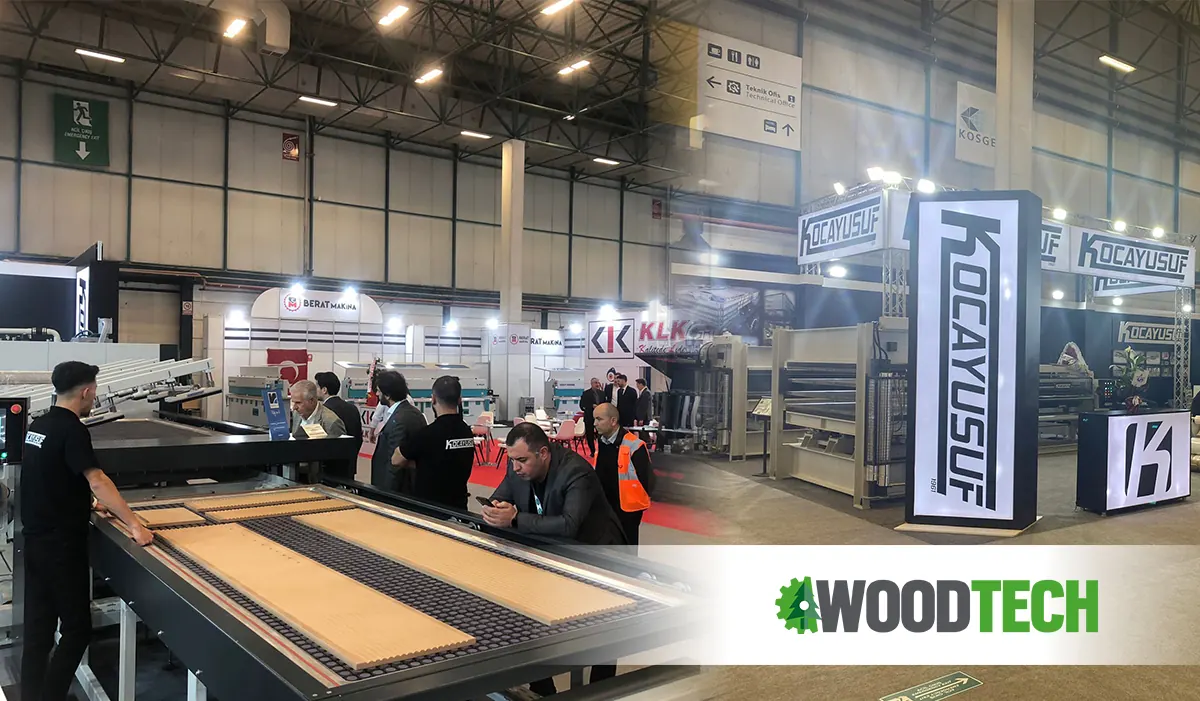 Kocayusuf Makine 2023 WoodTech Fuarı’ndaydı